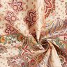 Dekorationstyg Halvpanama retropaisley – beige,  thumbnail number 3