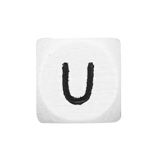 Träbokstäver U – vit | Rico Design, 
