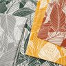 Dekorationstyg Canvas Stora blad – grått,  thumbnail number 5