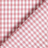Bomullstyg Vichy rutig 0,5 cm – gammalt rosa/vit,  thumbnail number 4