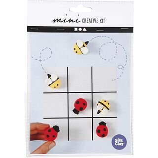 Mini kreativ-set Modellera - Tre i rad, 