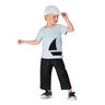 Stretchmanchester jeanslook – svart,  thumbnail number 7
