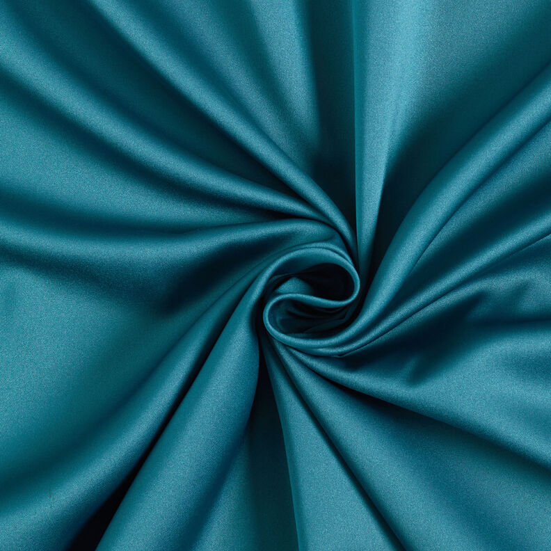 Mikrofiber Satin – havsblå,  image number 1