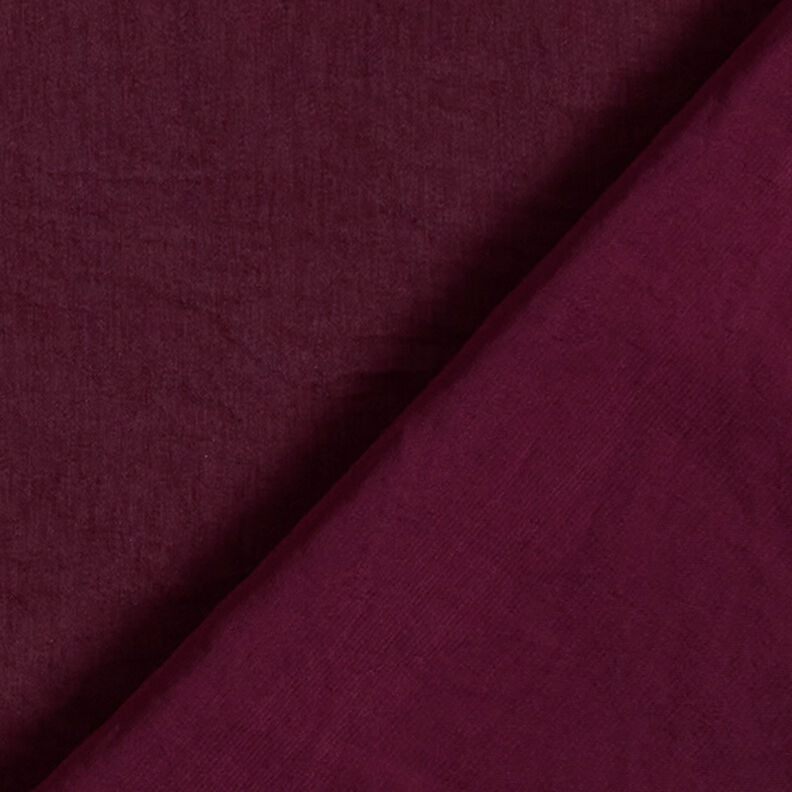 Lätt blustyg skrynklor enfärgat – merlot,  image number 3