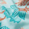 Viskos Voile blommor Tiffany – ljus turkos,  thumbnail number 6