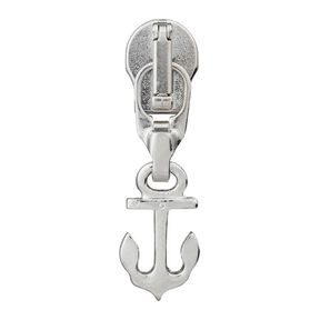 Dragkedjelöpare ankare, 5 mm | Prym – silver metallic, 