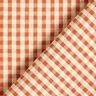 Bäckebölja Bomull vävt rutmönster – terracotta/ljusbeige,  thumbnail number 4