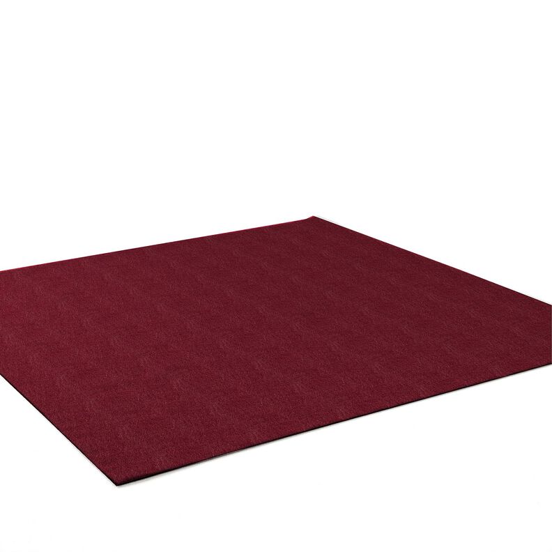 Filt 90 cm / 3 mm tjockt – bordeauxrött, image number 2
