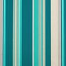 Outdoortyg Canvas blandade ränder – petrol/anemon,  thumbnail number 1