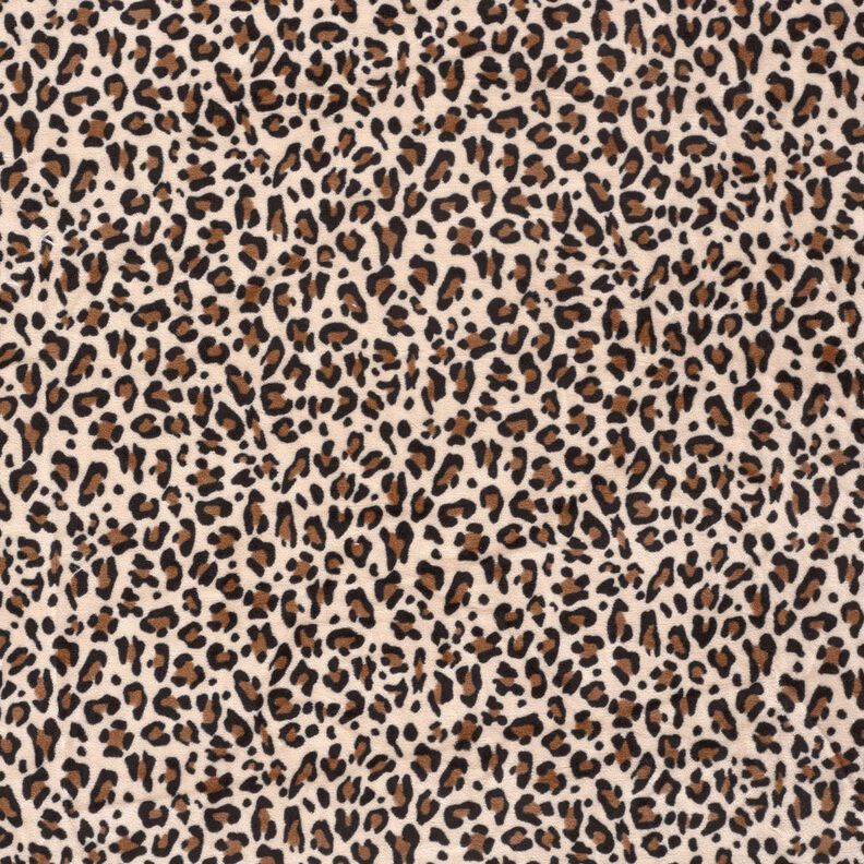 Plyschtyg leopardm&ouml;nster &ndash; beige/brun,  image number 1