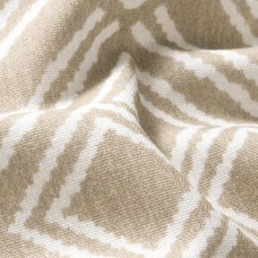 Dekorationstyg Halvpanama etnomotiv – anemon, 
