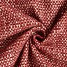 Stoppningstyg färgglad bouclé-look – bordeauxröd/kräm,  thumbnail number 1