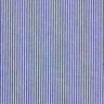 Blustyg Bomullsblandning ränder – marinblått/vit,  thumbnail number 1