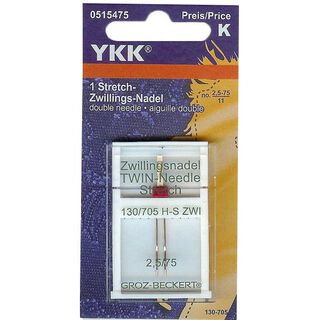 Tvillingnål stretch [NM 2,5/75] | YKK, 