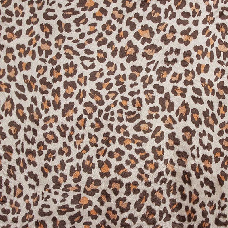 Mysfleece leopard stor – natur/svartbrunt,  image number 1
