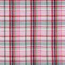 Muslin/Dubbel-krinkelväv Lurex rutigt | Poppy Fabrics – rose/guldmetallic,  thumbnail number 1