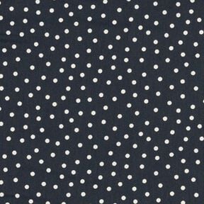 Fodertyg polkadots – marinblått, 