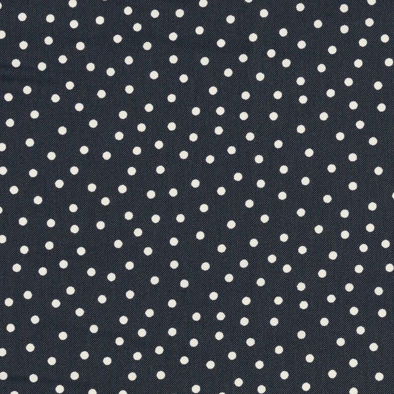 Fodertyg polkadots – marinblått,  image number 1