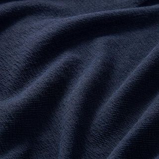 Skrynkeljersey Enfärgat – marinblått, 