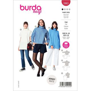 Tröja | Burda 5963 | 34-48, 