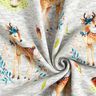 Alpfleece romantiskt rådjur – silvergrå/natur,  thumbnail number 3