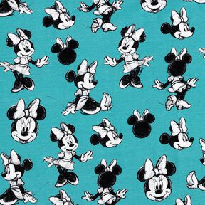 Bomullsjersey Mimmi Pigg | Disney – ljusblått, 