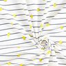 Bomullsjersey ränder och citroner – yllevit,  thumbnail number 3