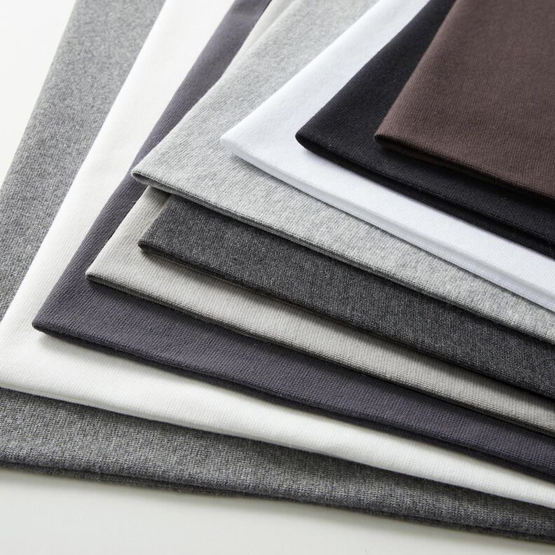 Bomullsjersey medium enfärgad – pastellviolett,  image number 9