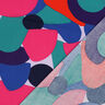 LENZING™ ECOVERO™ viskostyg  Rockpool | Nerida Hansen – lavender/petrol,  thumbnail number 4