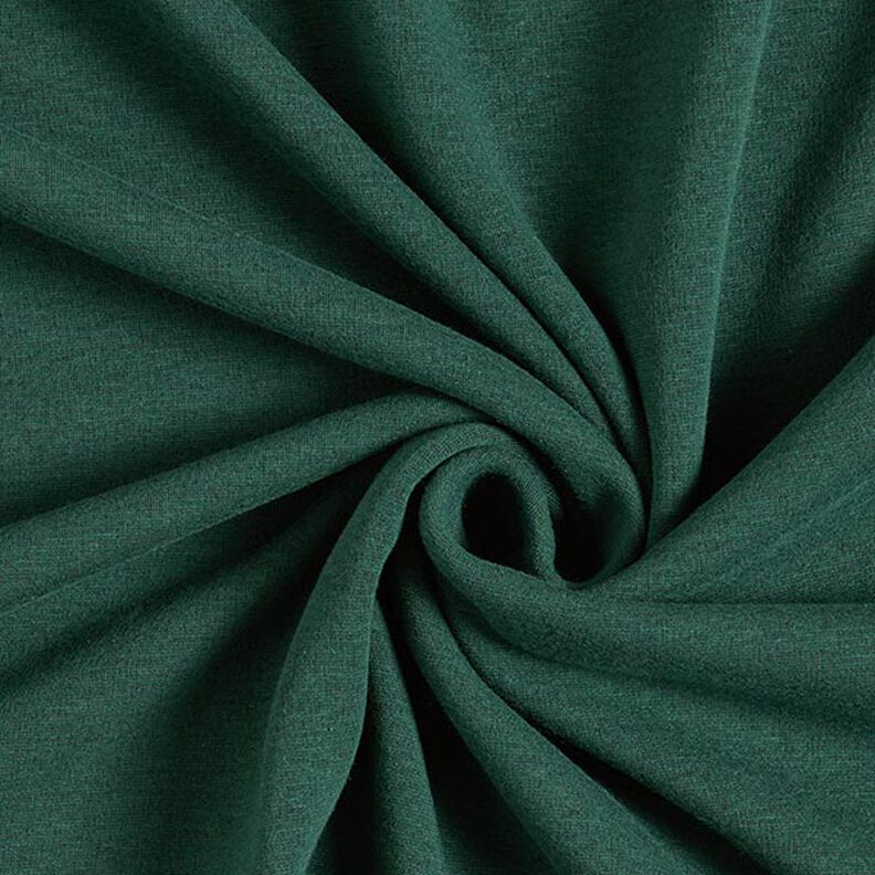 Alpfleece Mjuk sweat Enfärgat – mörkgrön,  image number 1