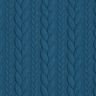 Jerseyjacquard Cloqué Flätat mönster – petrol,  thumbnail number 1