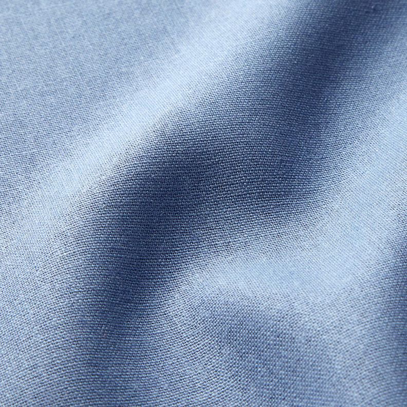 Rent linne tungt Enfärgat – ljus jeansblå, image number 2