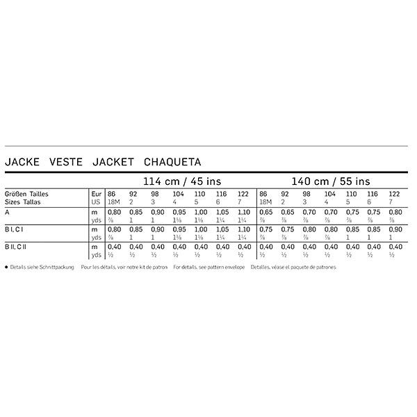 Jacka / Huvjacka, Burda 9425, image number 3