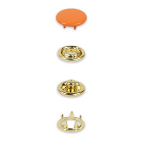 Tryckknappar jersey [12 mm] | Prym – brandgul, 