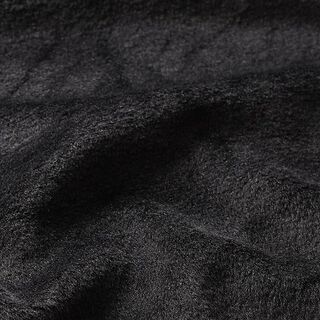 Plysch Fleece Enfärgat – svart, 