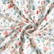 Mysfleece präglade prickar och blommor – vit,  thumbnail number 4