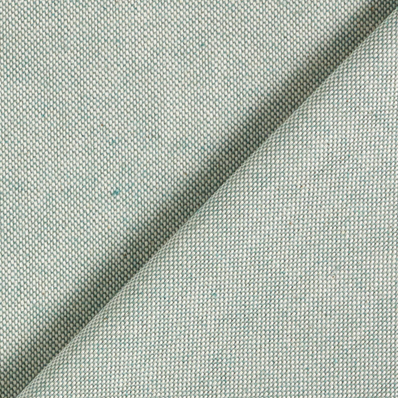 Dekorationstyg halvpanama chambray återvunnet – vass,  image number 3