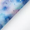 Regnjackstyg Akvarellstjärnhimmel Digitaltryck – isblå/blålila,  thumbnail number 5