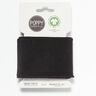 GOTS Cuff Stickade muddar Enfärgat – svart,  thumbnail number 1