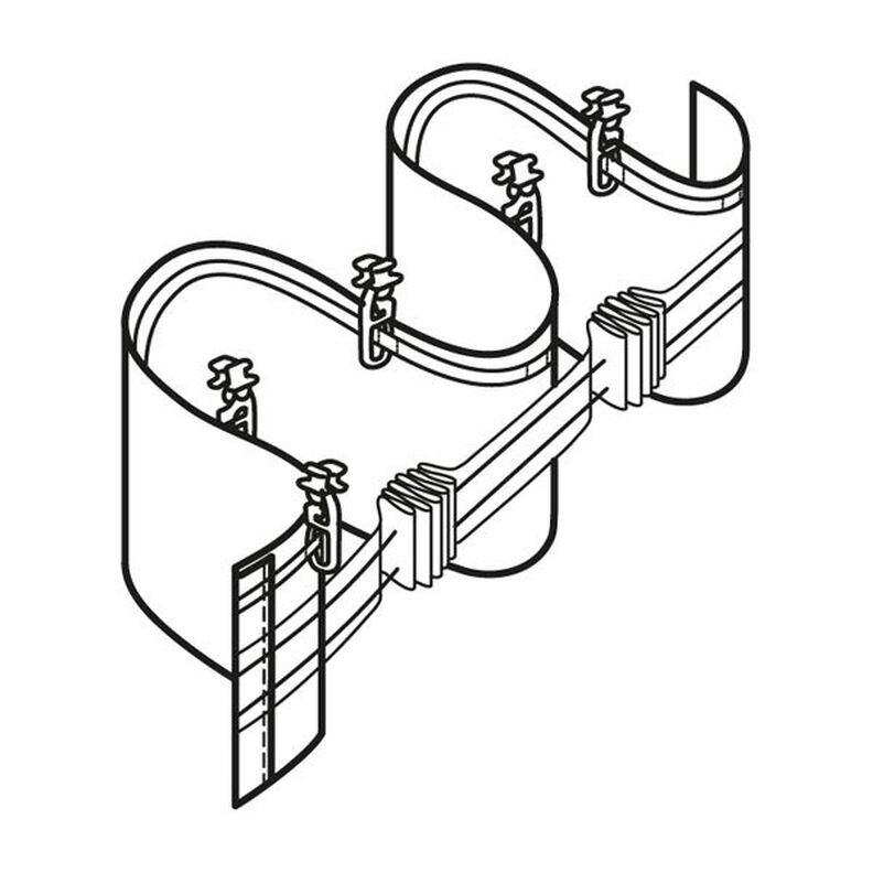 Vågband, 100 mm – transparent | Gerster,  image number 5
