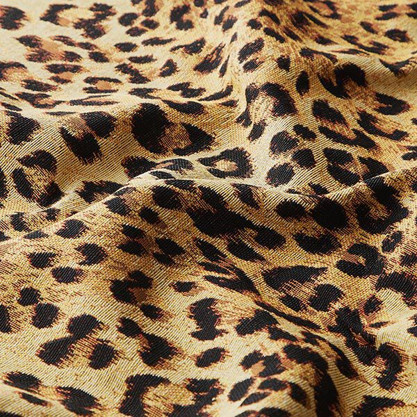 Jacquard Gobeläng  Leopard – beige,  image number 2