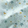 Bomullspoplin stjärnhimmel – babyblått,  thumbnail number 2