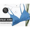 FRAU JUNE - bikiniöverdel eller yogatopp utan knäppning, Studio Schnittreif | XS - XXL,  thumbnail number 1