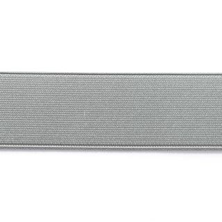 Glänsande, elastiskt bälte - silver, 