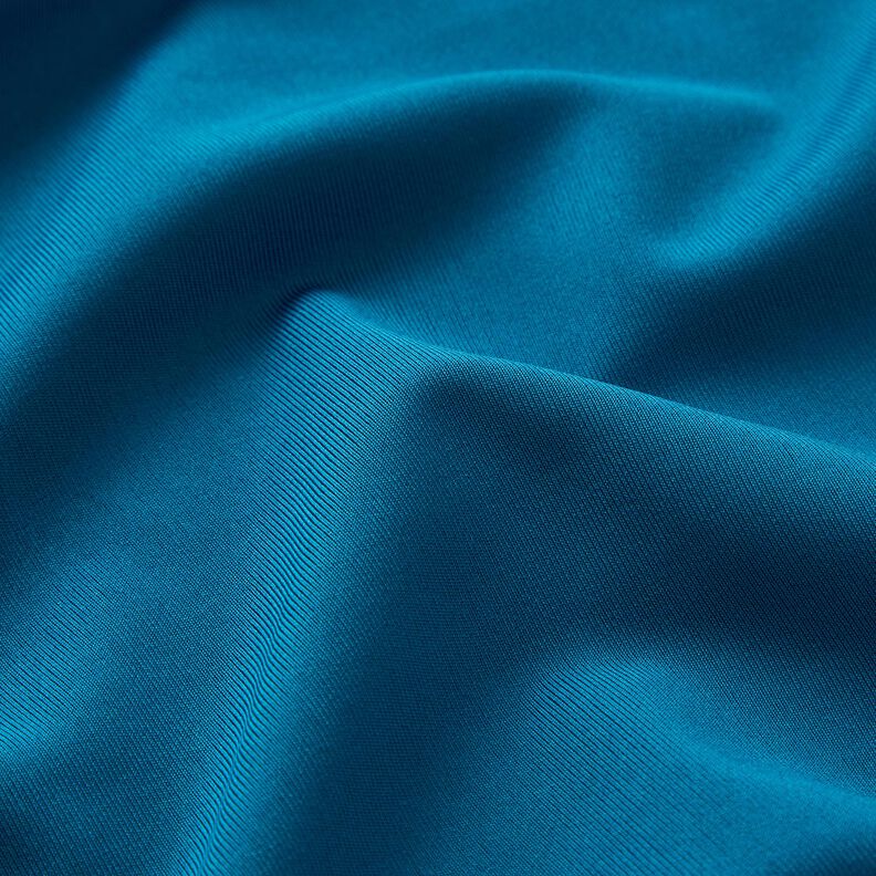 Sport- och funktionell jersey enfärgad – havsblå,  image number 3