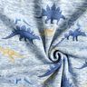 Alpfleece dinosaurier – natur/jeansblå,  thumbnail number 3