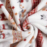 Mysfleece vinterdjur – vit/kaminrött,  thumbnail number 3