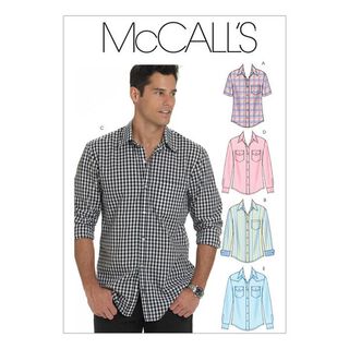 Herrskjorta, McCalls 6044 | 34 - 44 | 46 - 56, 