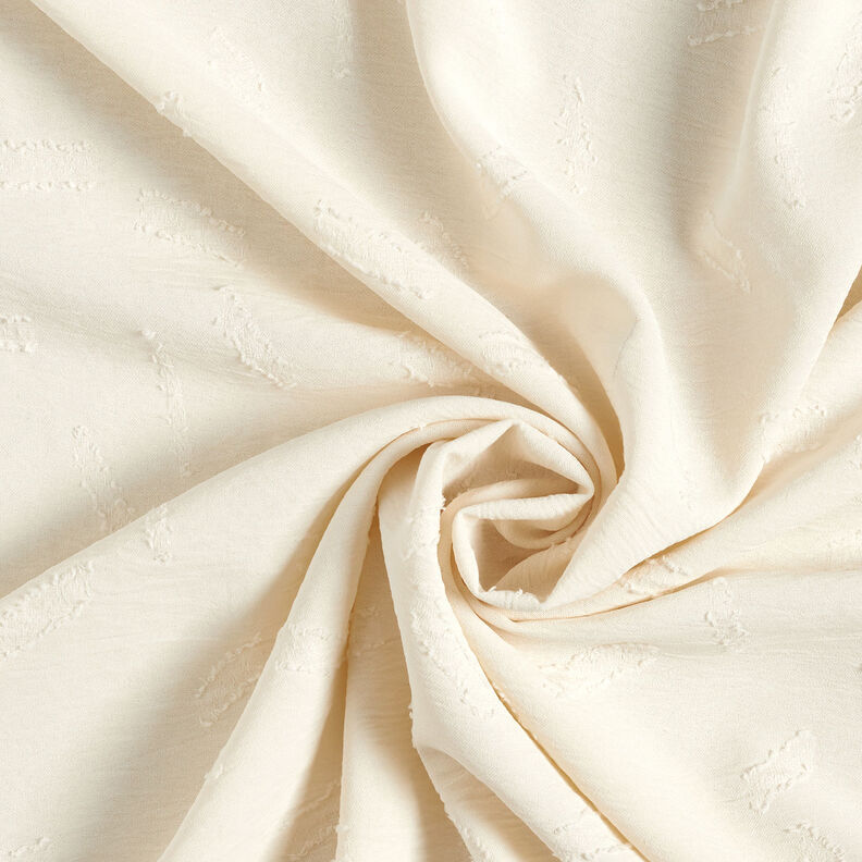 Jacquard dobby ränder – yllevit, image number 4