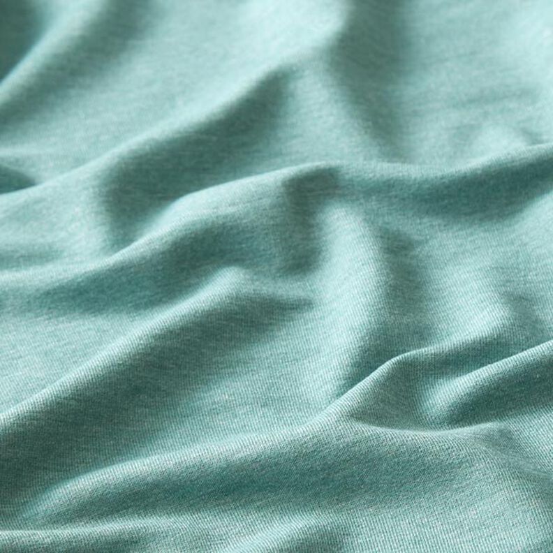 Fin, fransk frotté Melange – grön/grått, image number 2